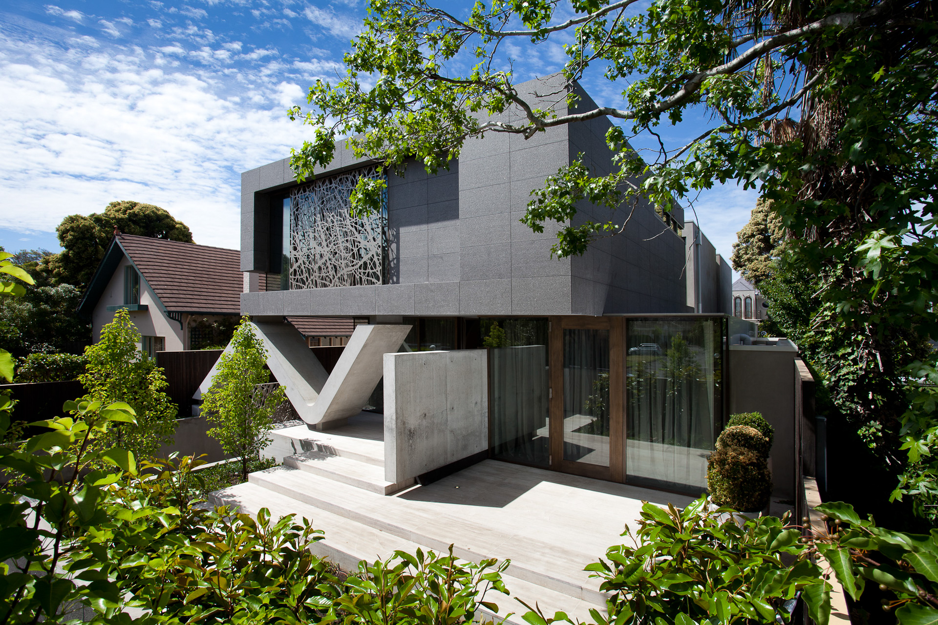 Contemporary Home, Modern style, concrete feature, Brighton, Melbourne, Minka Joinry