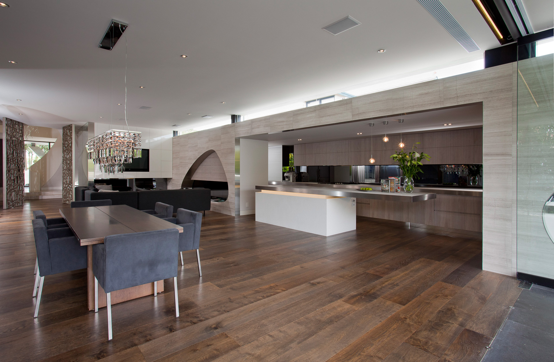 Contemporary kitchen, new age veneers, modern kitchen, stone italiana, concrete feature, Brighton, Melbourne, Minka Joinry