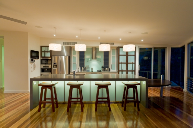 kitchen, timber, japanese kitchen, Resort Style Modern House, luxury interior, caesarstone, minka joinery